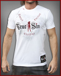 2011 Signature White V-Neck Tee